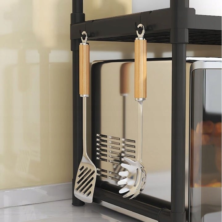 Raft cuptor cu microunde, Negru