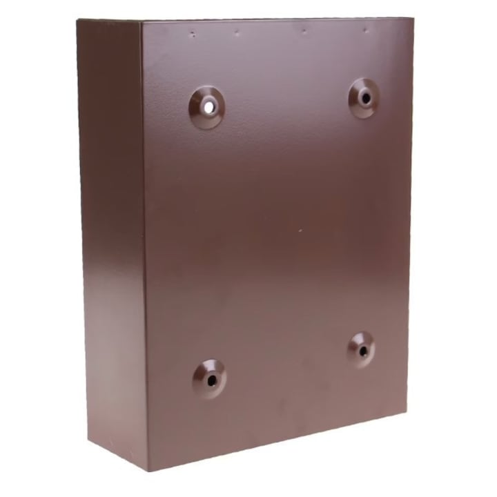 Cutie postala metalica, Maro