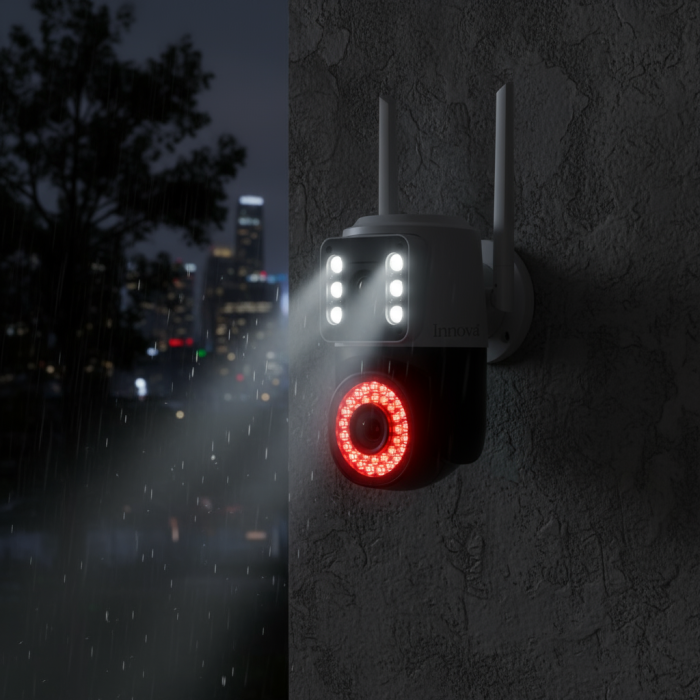 Camera Video 6MP, 42 LED, Vedere 360°, Wi-Fi, Card 32 GB