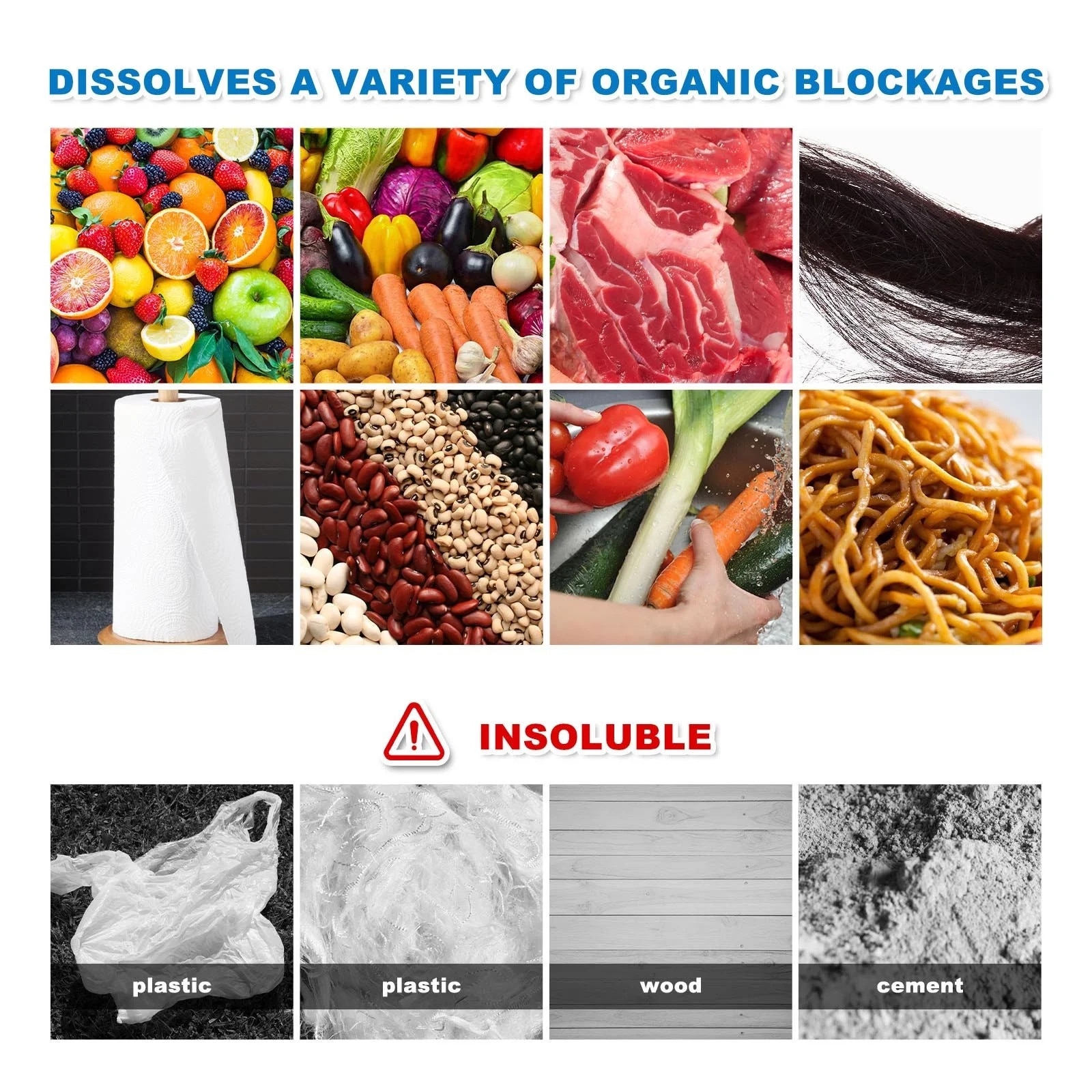 Set 2 x Solutie desfundat tevi, actiune rapida, 250 ml