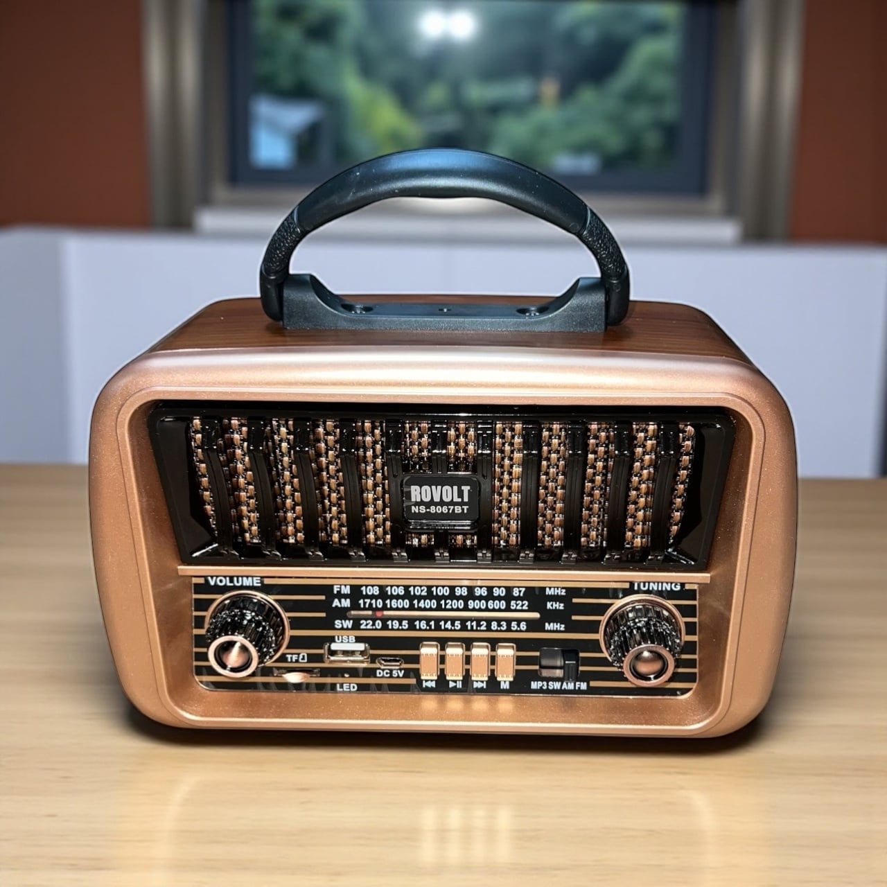 Radio ROVOLT NS - 8067BT, FM/AM/SW, Bluetooth