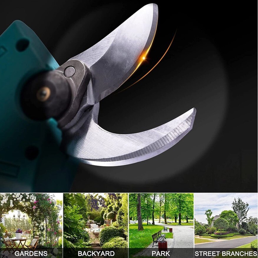 Foarfeca electrica de gradina cu 2 acumulatori 48 V