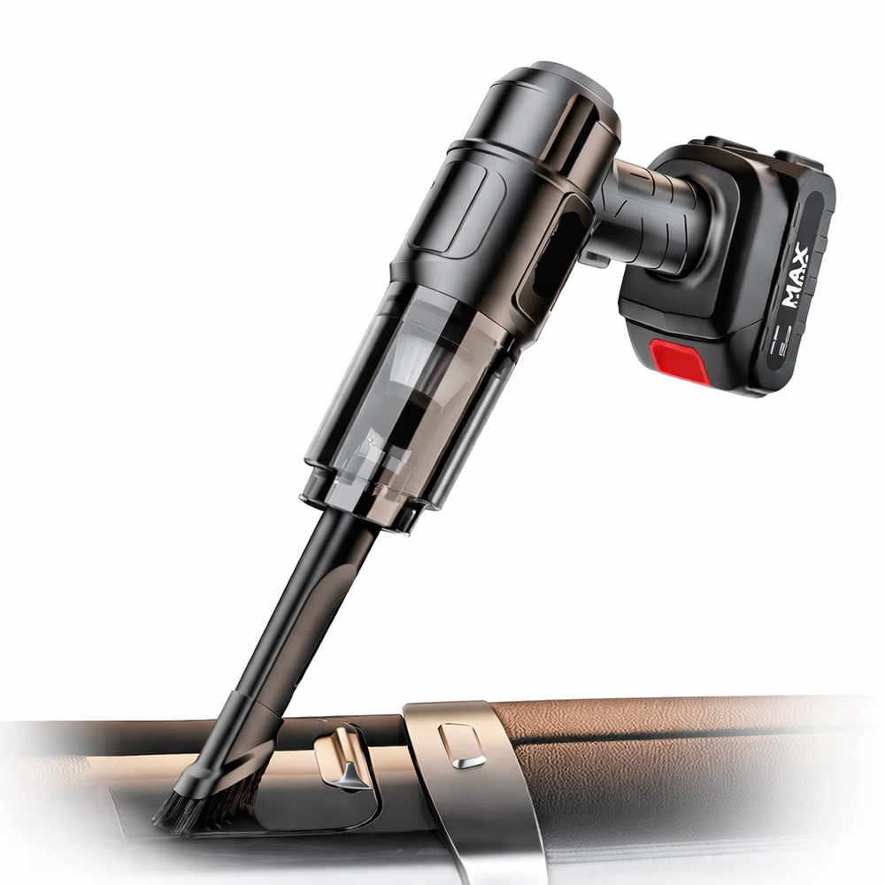 Aspirator auto 150 W cu acumulator, filtru HEPA