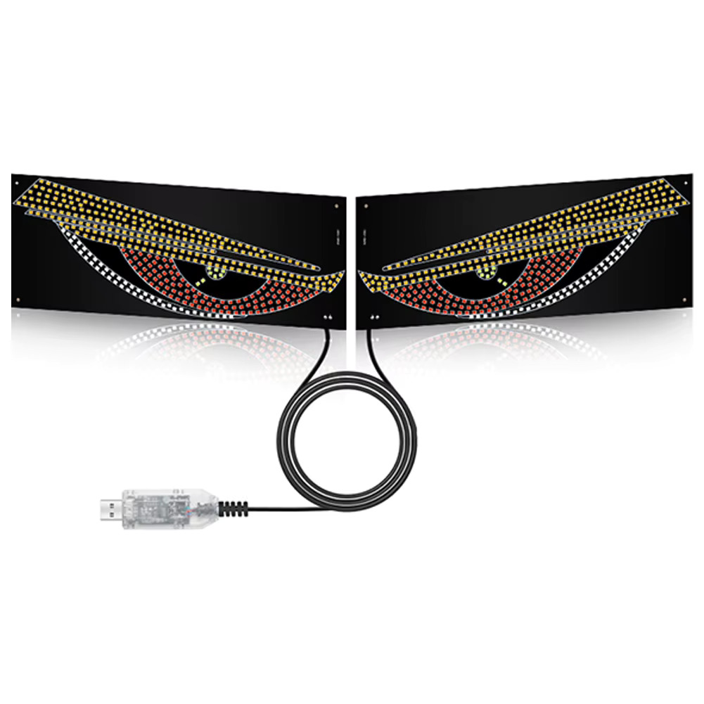 Panou LED Matrix auto, Ochi de Demon