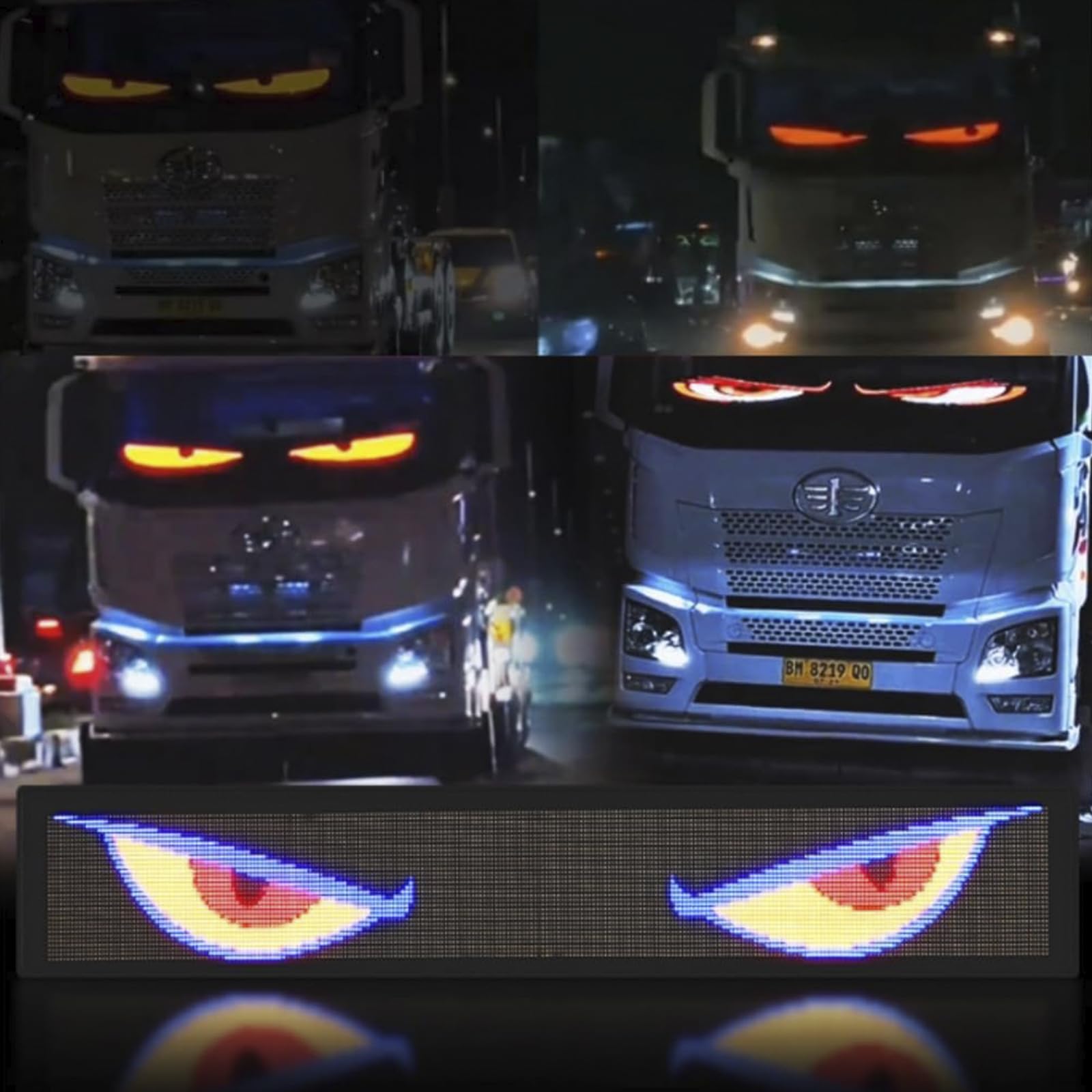 Panou LED Matrix auto, Ochi de Demon