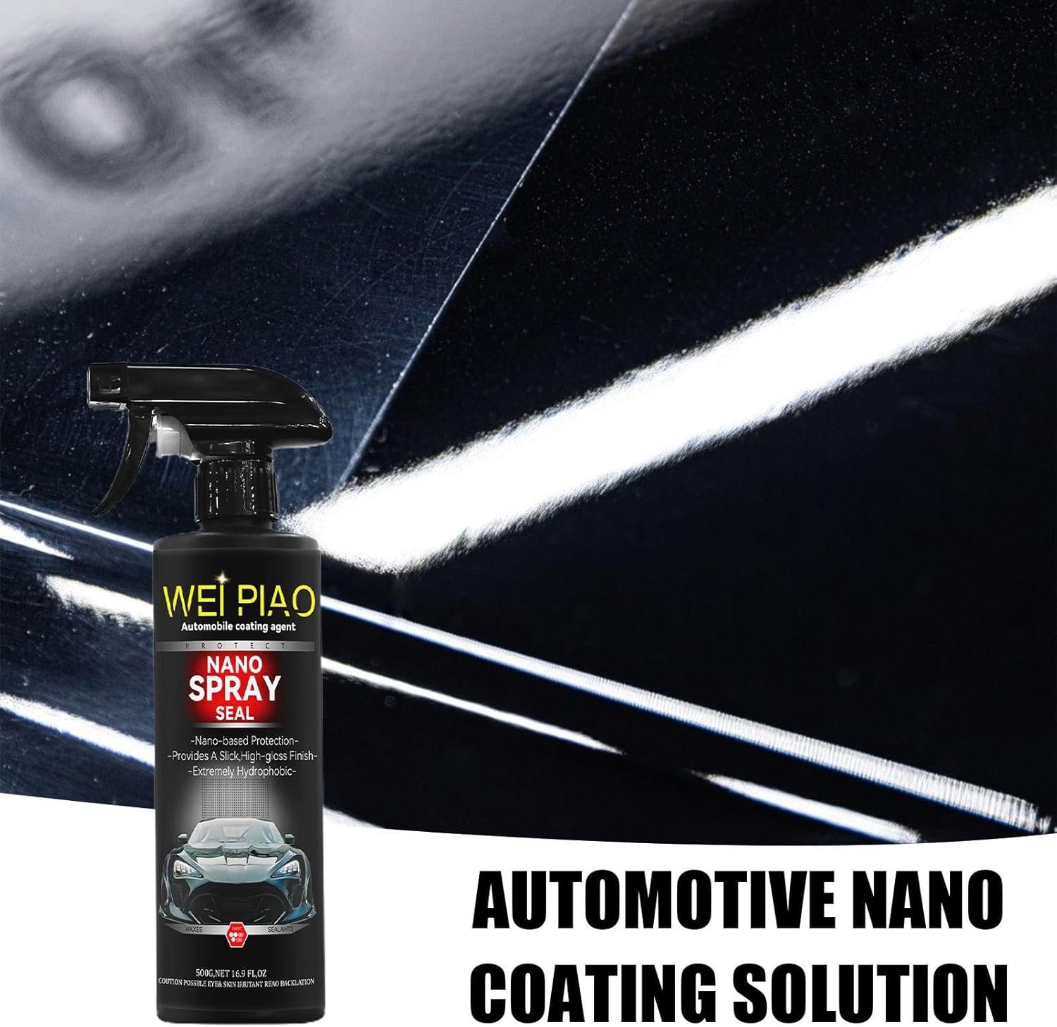 Set 2 x Spray Nano pentru masina cu acoperire rapida