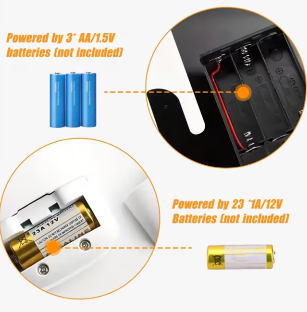 Semn LED Auto cu Telecomanda, Design Mana, 4 Moduri