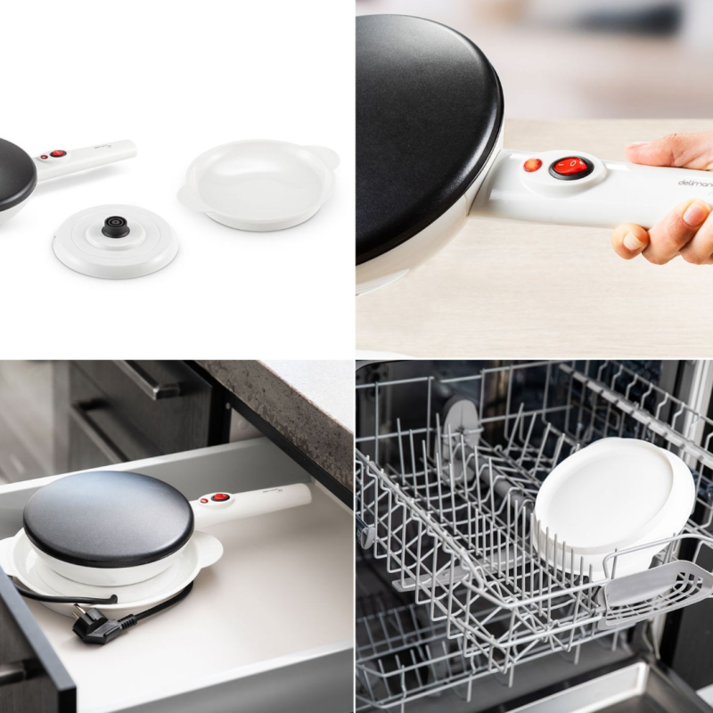 Tigaie electrica pentru clatite, 600 W