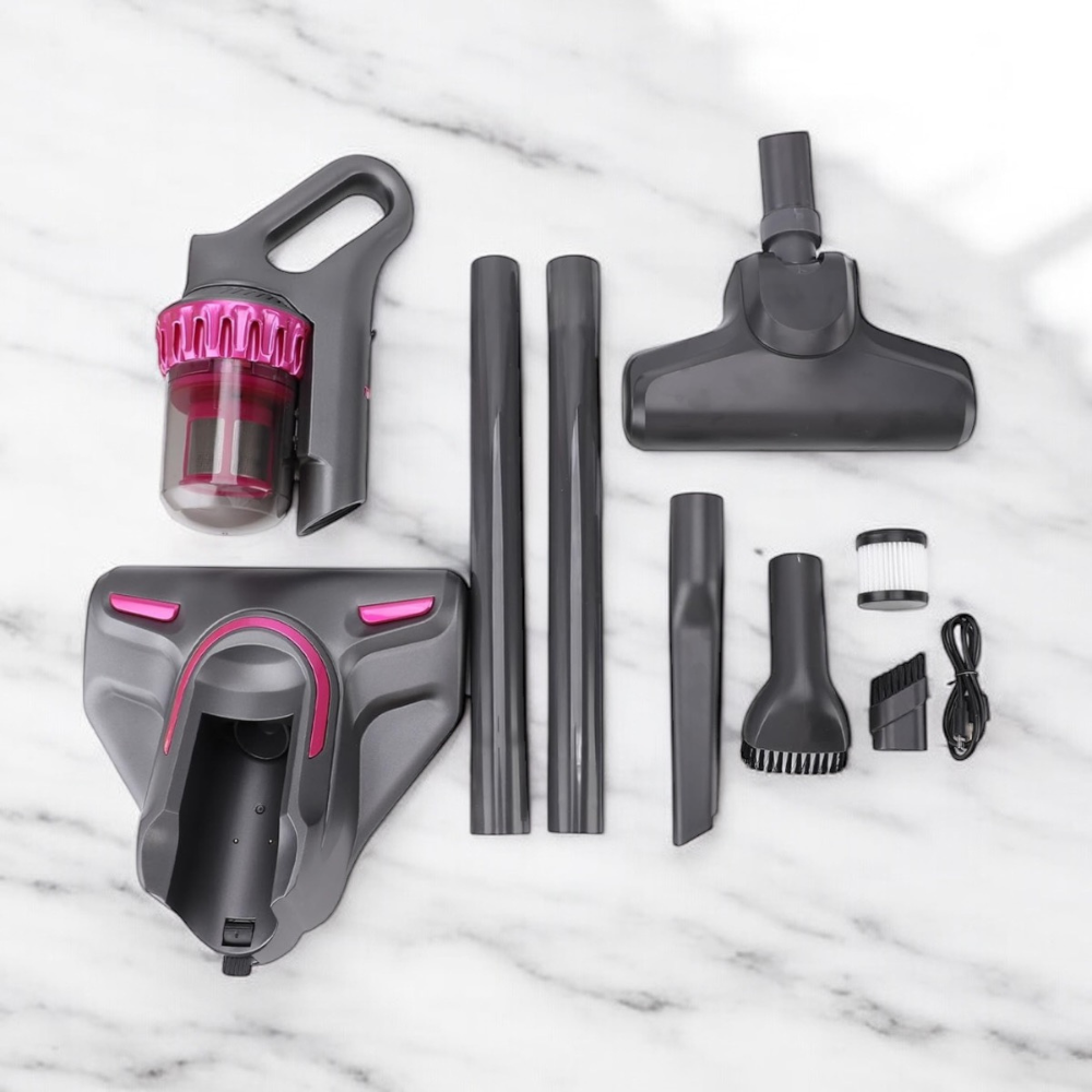 Aspirator vertical 4 in 1, fara fir, 220V, 100W