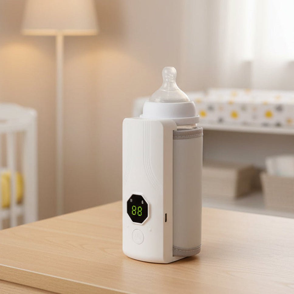 Incalzitor biberoane, portabil, temperatura ajustabila