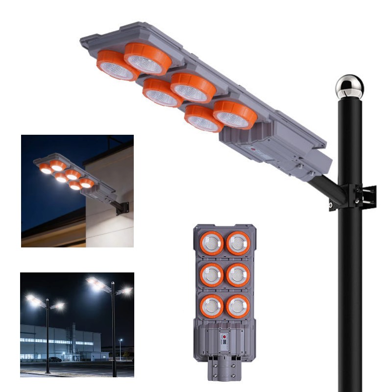 ​Lampa solara stradala 400 W, Acumulator, IP 67