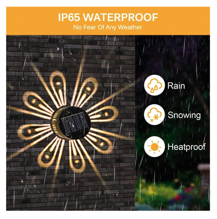 Set 6 lampi solare, LED RGB Multicolor