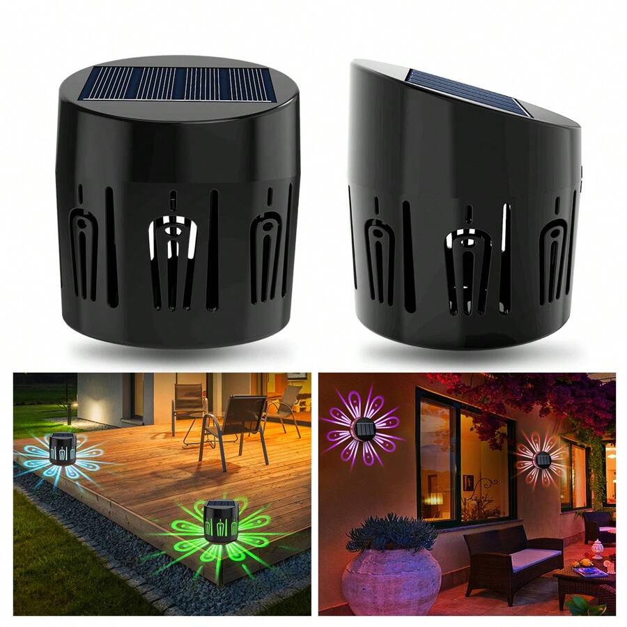 Set 6 lampi solare, LED RGB Multicolor