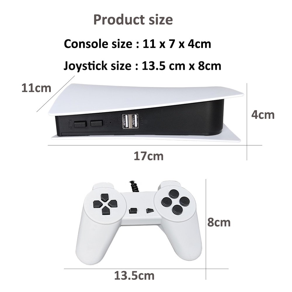 Consola de jocuri video retro wireless - Super 8 BIT Game GS5