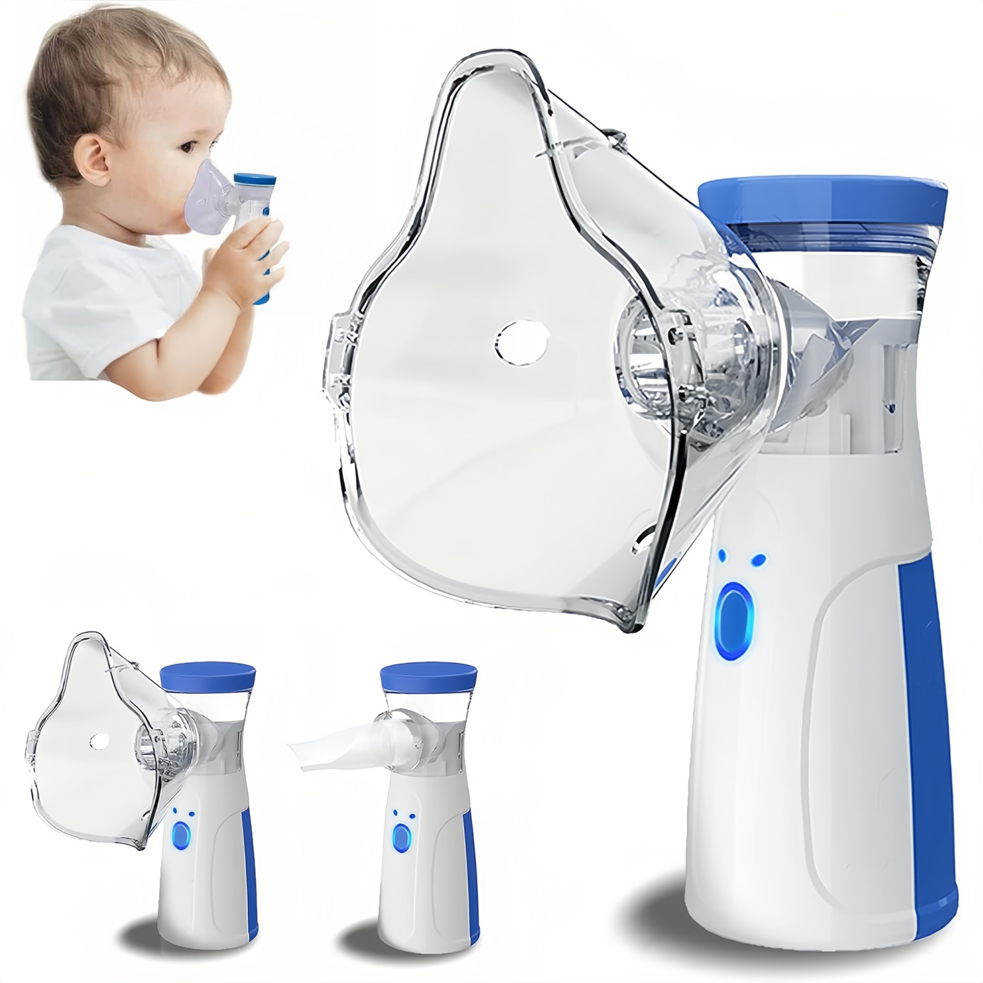 Aparat de aerosoli, portabil, nebulizator ultrasonic