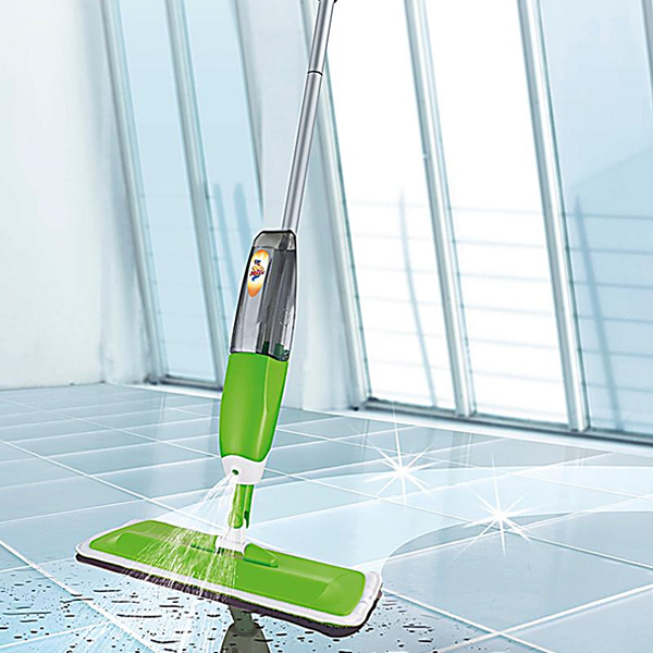 Set 2 x Mop cu pulverizator 600 ml, Spray Mop, laveta microfibra