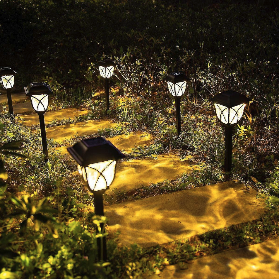 Set 6 lampi solare LED RGB, Waterproof