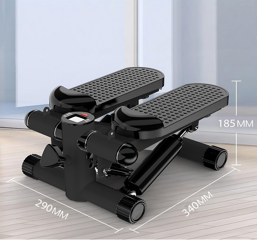 Stepper cu intensitate reglabila, corzi elastice fitness