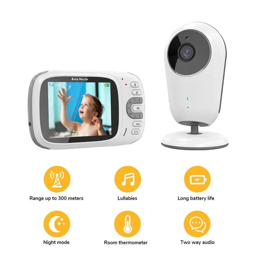 Baby Monitor Smart Wireless, Camera de supraveghere Audio-Video