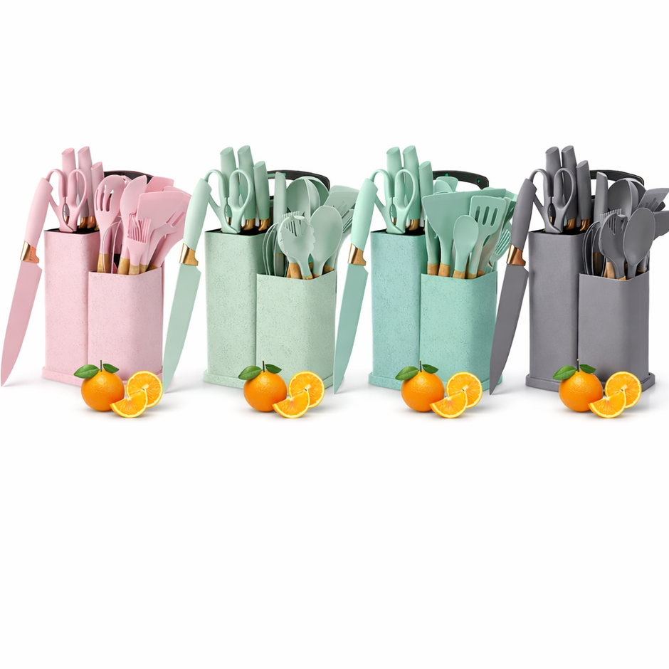 Set 19 ustensile pentru bucatarie