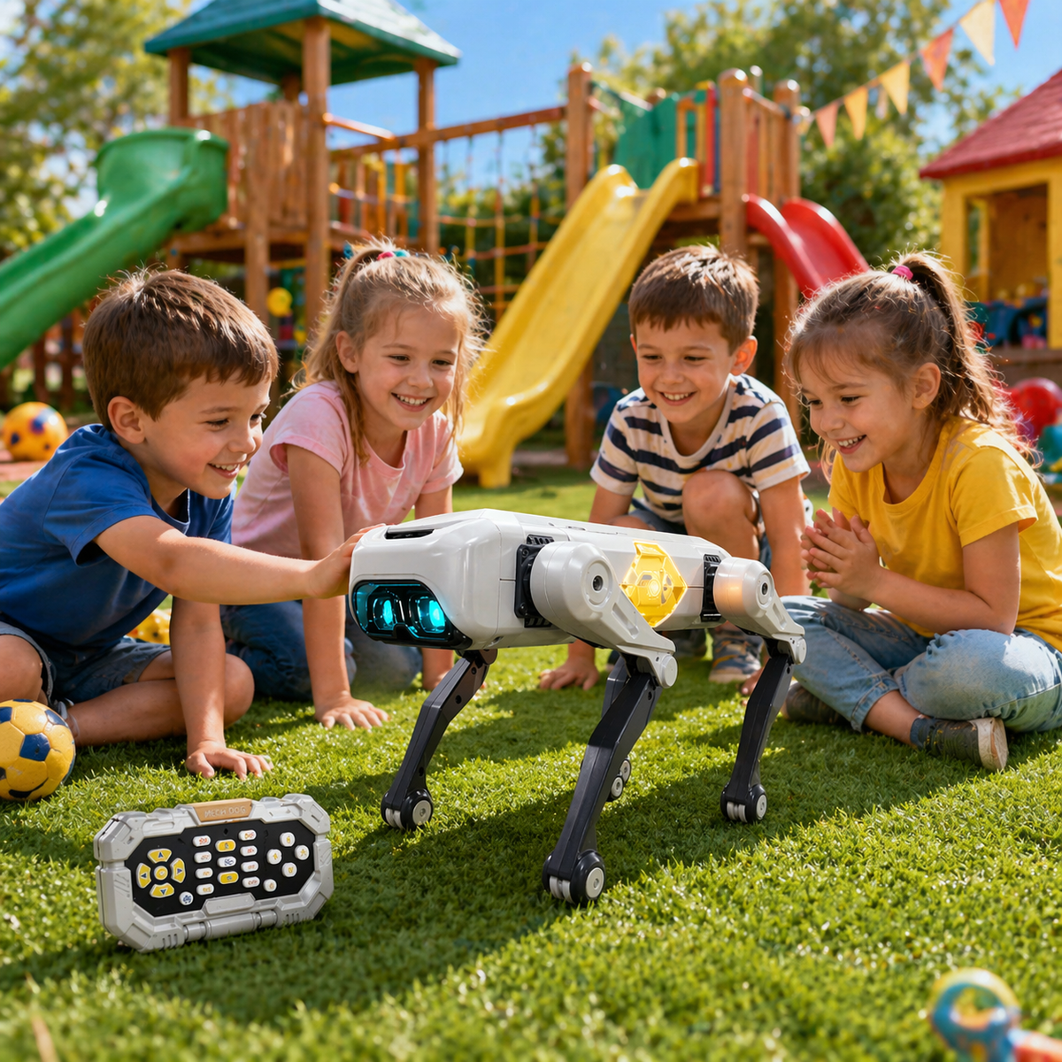 Jucarie interactiva Catel robot inteligent RC, control telecomanda