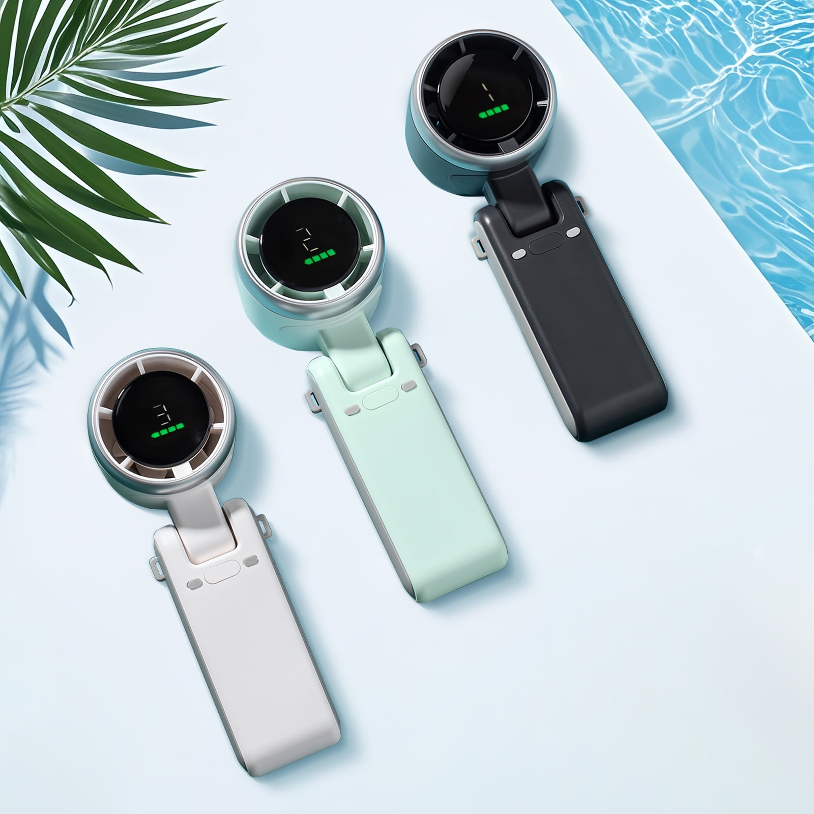 Ventilator portabil cu 5 viteze, 3600 mAh, 8 ore de racire