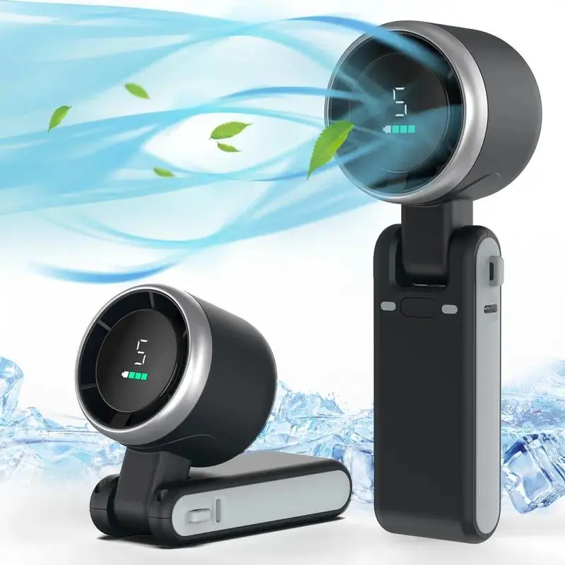 Ventilator portabil cu 5 viteze, 3600 mAh, 8 ore de racire