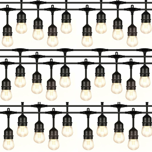 Ghirlanda solara 30 becuri x E27, 30 metri, becuri incluse