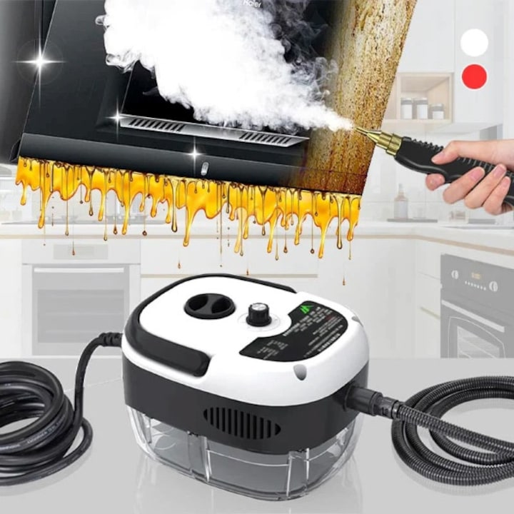 Aparat de curatat cu abur 2500 W, 3 BAR, rezervor 900 ml