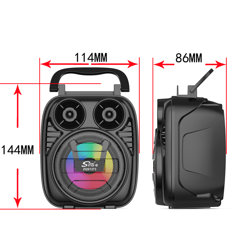 Boxa Bluetooth, Radio FM, Difuzor 8 W