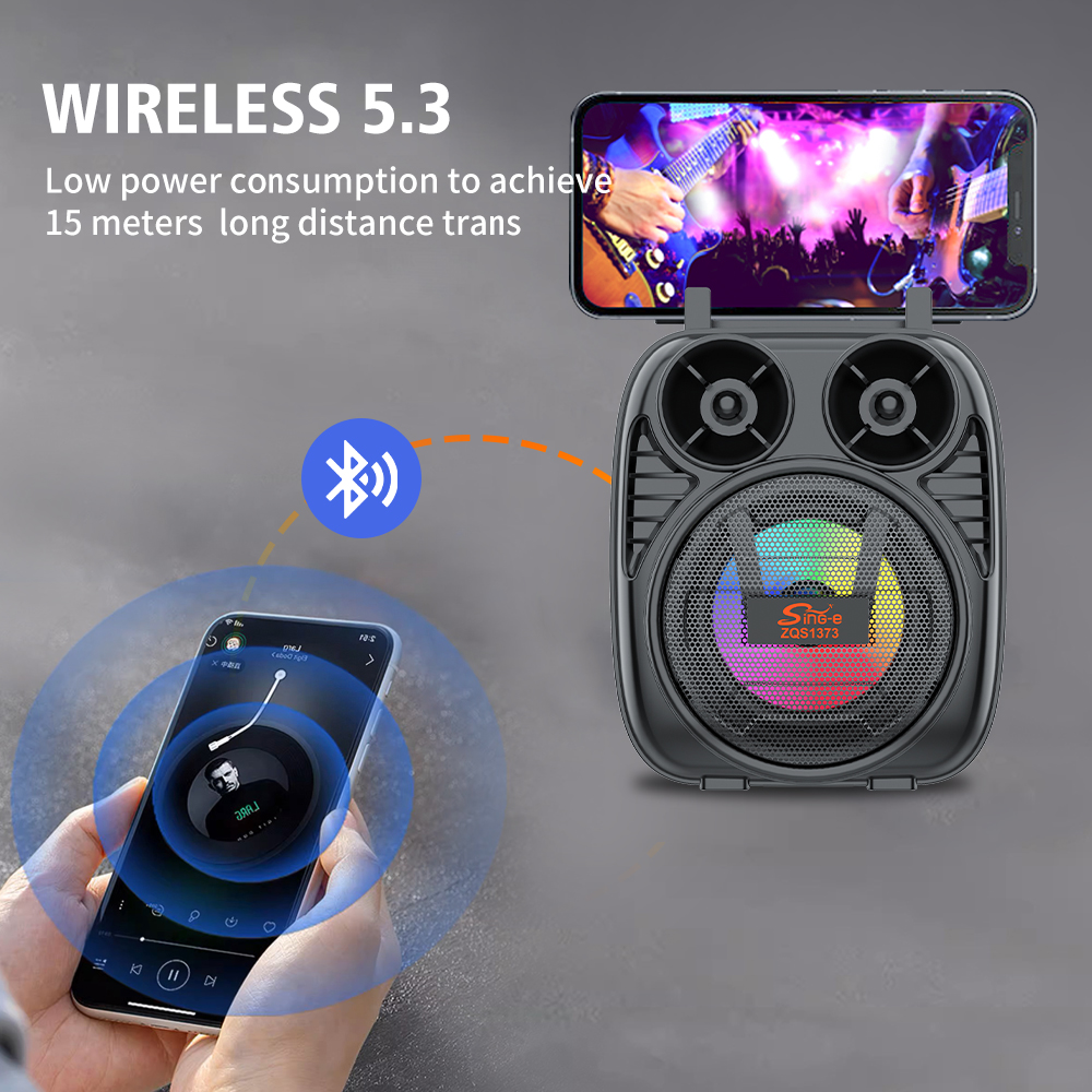 Boxa Bluetooth, Radio FM, Difuzor 8 W