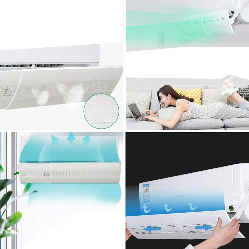 Deflector reglabil 56-95 cm, protectie jet de aer rece aer conditionat