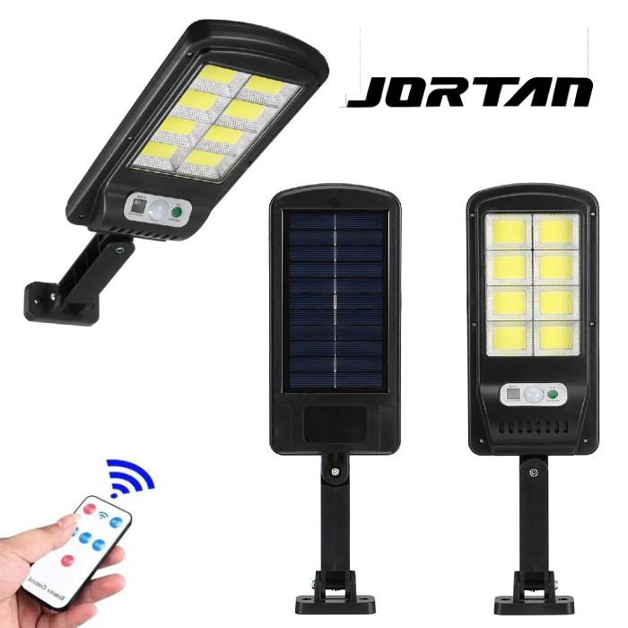 Lampa solara 160 LED, 8 celule, JORTAN