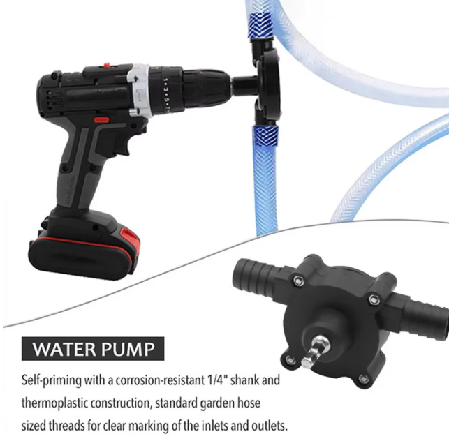 Pompa de transfer auto-aspiranta pentru bormasina, 25 L/min