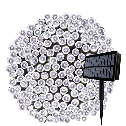 Instalatie solara, 500 LED, 50 M, Alb rece