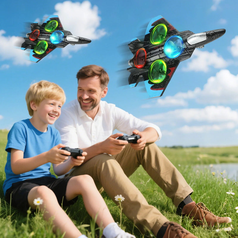 Avion cu telecomanda, 3 trepte de viteza, Rotire 360 grade