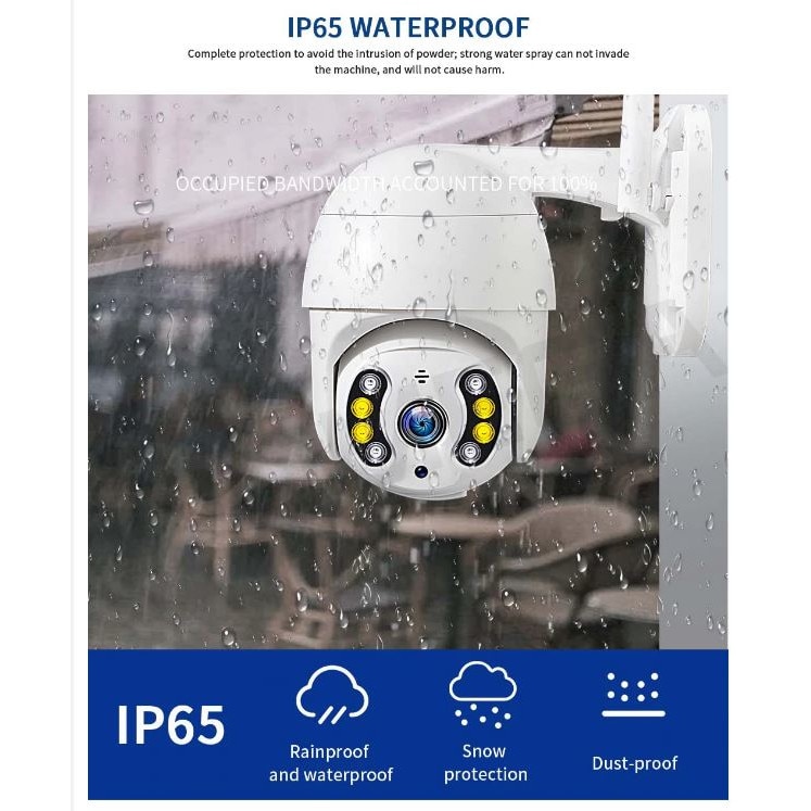 Set 3 x camera de supraveghere IP 360 wifi - Jortan IPC, JT-8160QJ