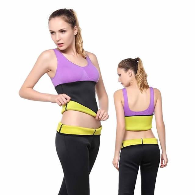 Pantaloni pentru slabit + Centura pentru slabit