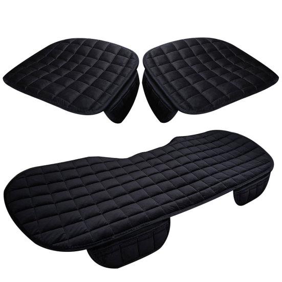 Set huse de protectie pentru scaunele auto, Negru