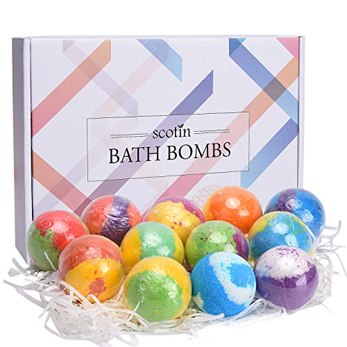 Set 12 bile efervescente de baie, Scotin Bath Bombs