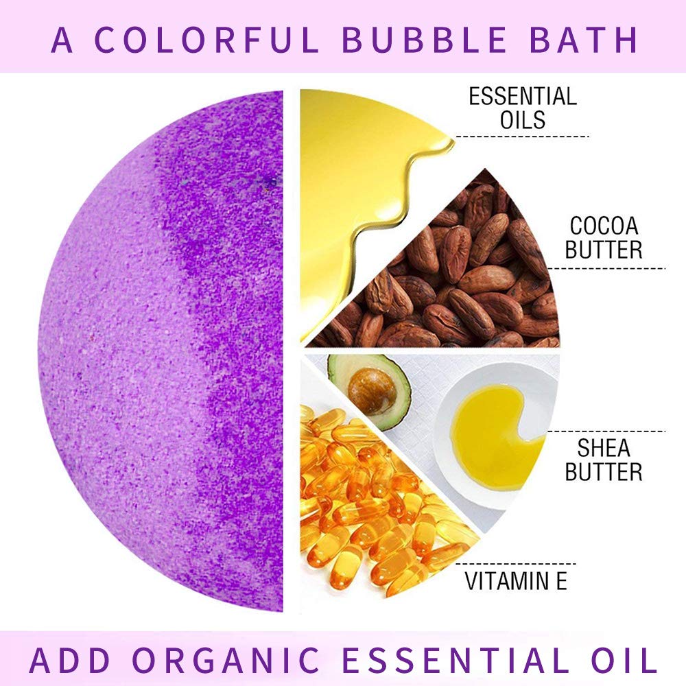 Set 12 bile efervescente de baie, Scotin Bath Bombs