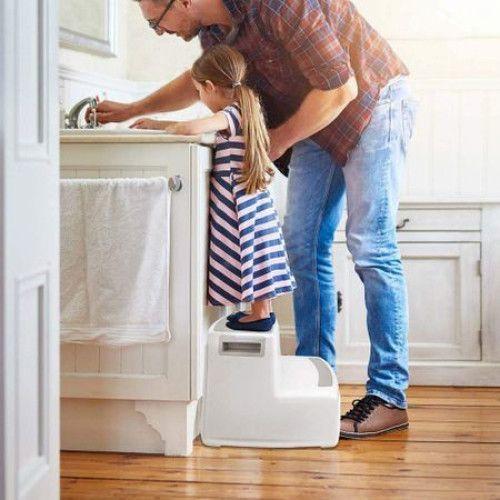 Scaunel inaltator WC pentru copii, FizioTab®Kids Two Step Stoll