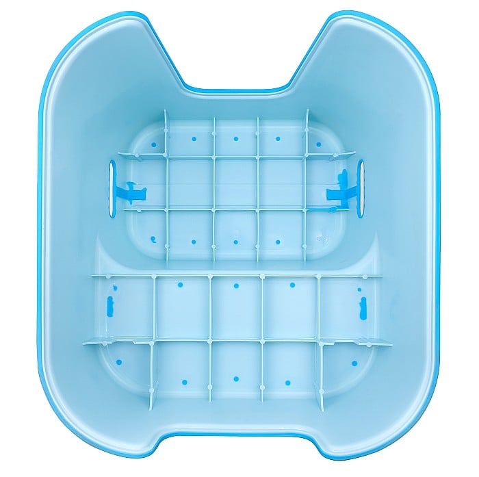 Scaunel inaltator WC pentru copii, FizioTab®Kids, Albastru