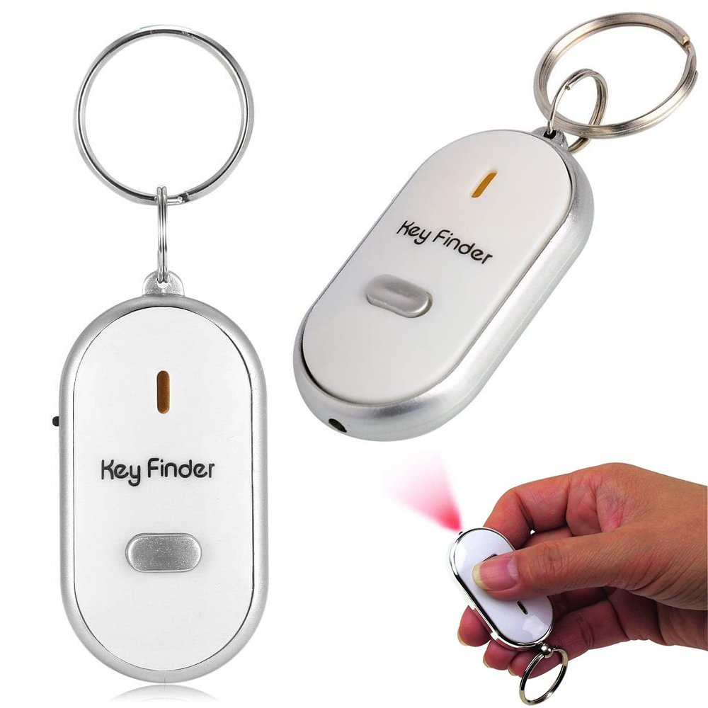 Set 2 x Breloc Key Finder, localizator de chei prin fluierat