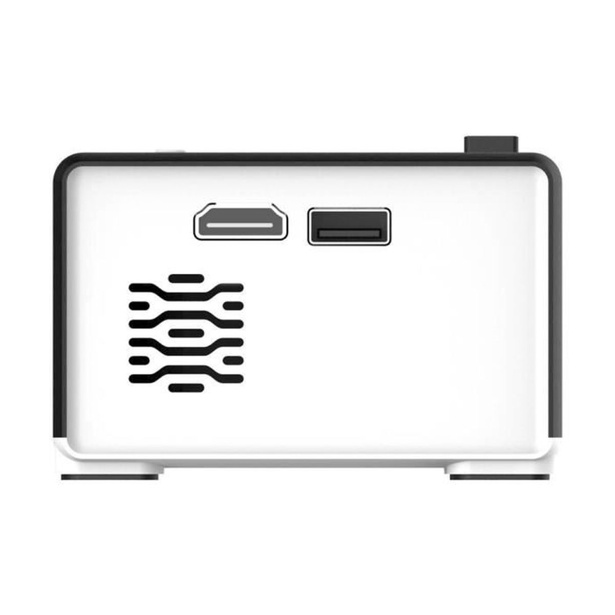 Mini videoproiector 1080P HD, HDMI, USB AV, microSD