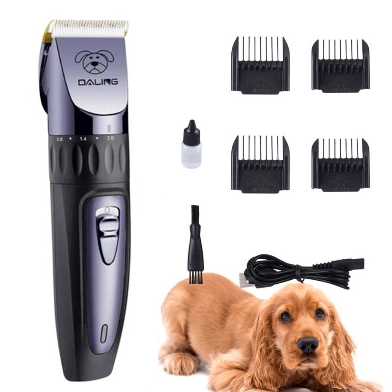 Masina fara fir pentru tuns animale, 120 minute, accesorii incluse