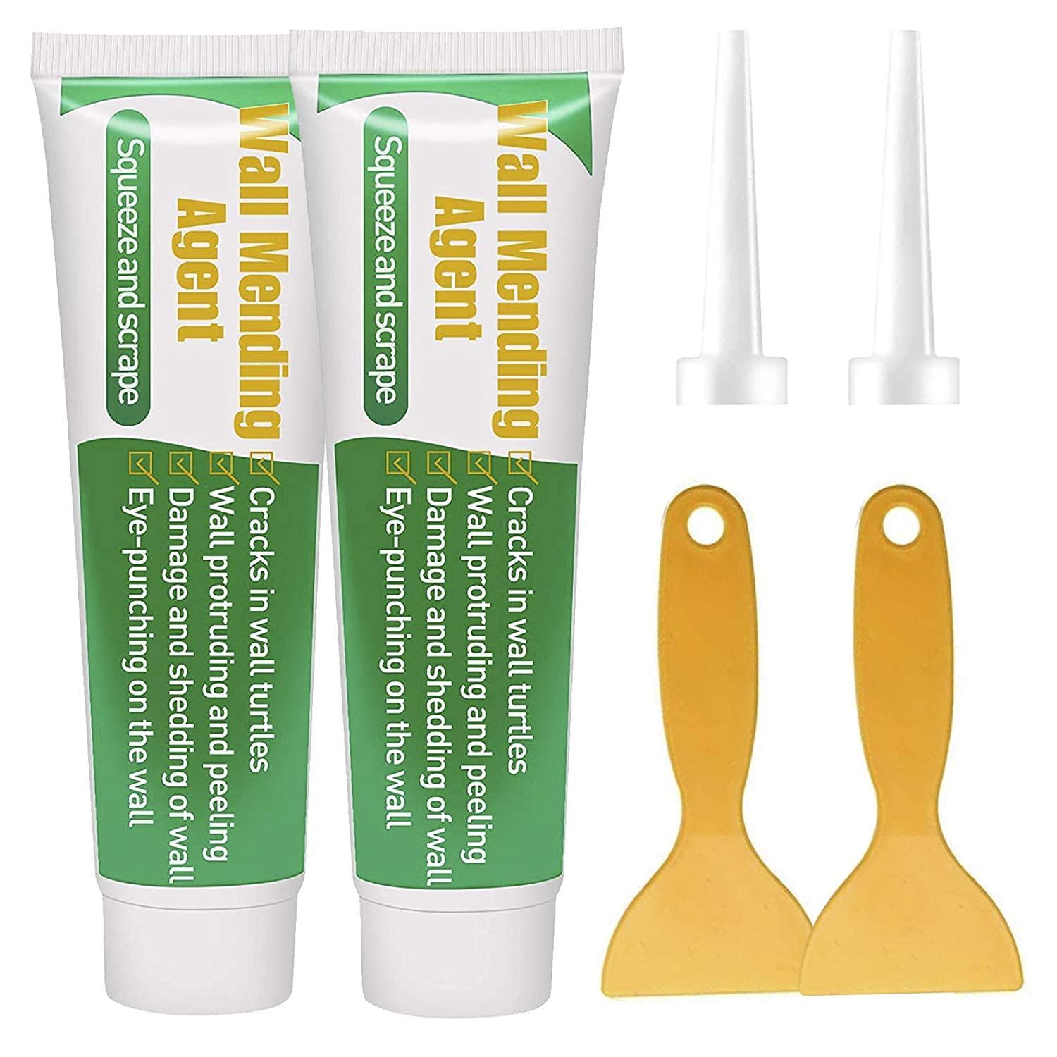 Set 4 x Kit instant pentru reparat peretii, crema alba reparatoare