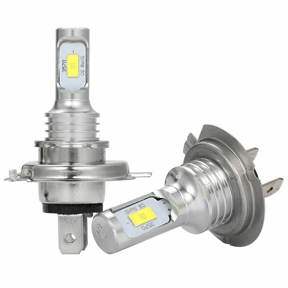 Set 2 becuri auto LED H7 3570, 7000 LM, 6000 K, 80 W