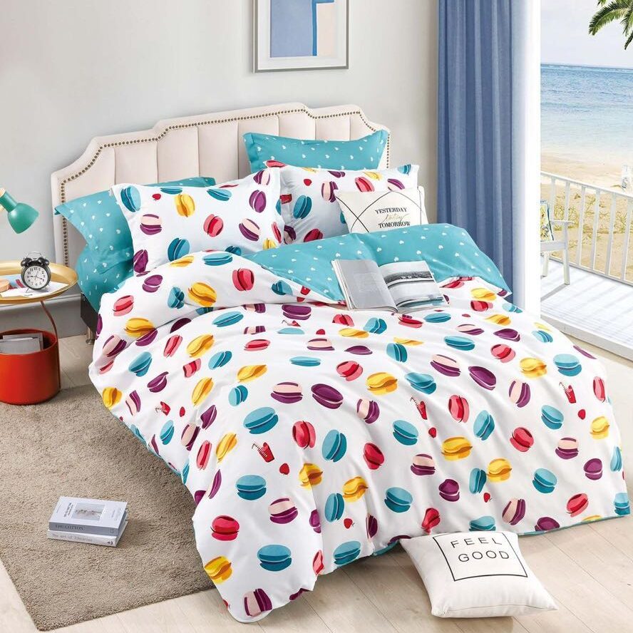 Lenjerie de pat, bumbac satinat finet, 6 piese - Jojo Home 27