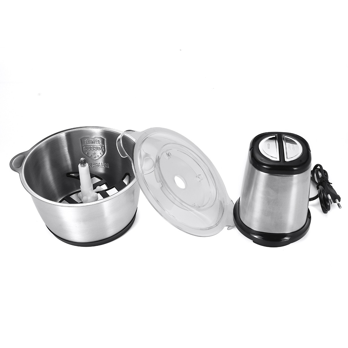 Tocator electric inox 250 W, 3 Litri, legume si fructe